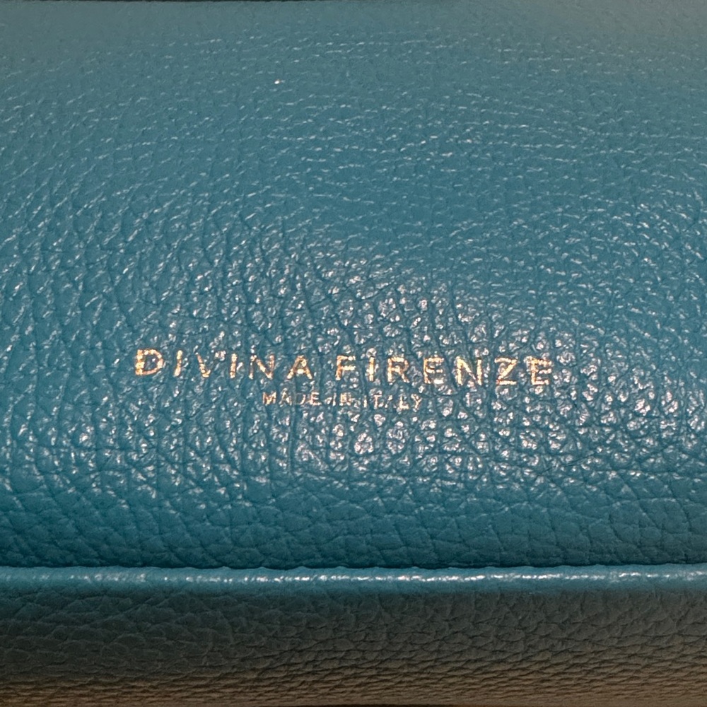 DIVINA FIRENZE LEATHER HANDBAG NWT - Picture 4 of 16